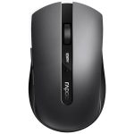 MOUSE SEM FIO RAPOO 4707493 7200M SILENT 1600 DPI SILENT CLICK CINZA ESCURO