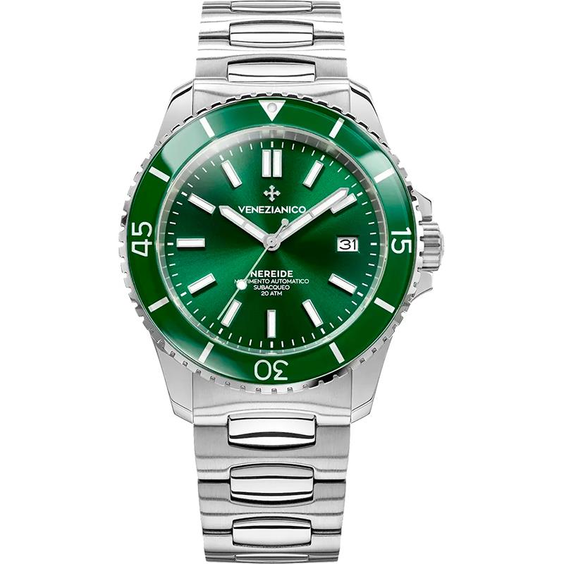 RELOGIO VENEZIANICO 3321501C NEREIDE MASCULINO VERDE