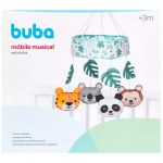 MOBILE MUSICAL BUBA SELVINHA BICHINHOS EM PELUCIAS 18080