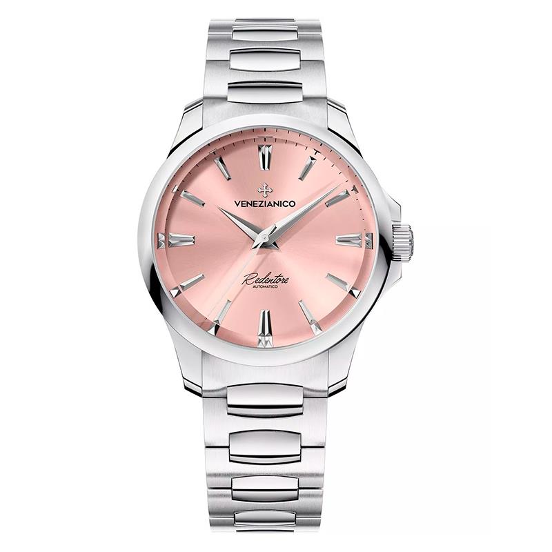 RELOGIO MASCULINO VENEZIANICO AUTOMATICO REDENTORE 36MM 1121503C ROSA
