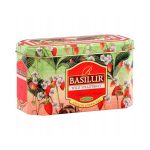 CHA BASILUR MORANGO SELVAGEM LATA 20UN