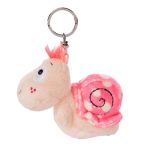 CHAVEIRO DE PELUCIA NICI CARACOL COLOR ROSA 10CM BB 47935