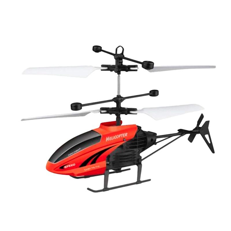 BRINQUEDO MING WEI DA TOYS HELICOPTERO F350 C/CONTROLE REMOTO VERMELHO
