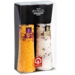 KIT CARMENCITA SAL COM TRUFA + SAL COM ACAFRÃO COM MOEDOR 2UN 360G