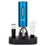 ABRIDOR ELETRICO DE VINHO JOOG JG-EW2 AZUL CLARO