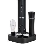 ABRIDOR ELETRICO DE VINHO JOOG JGEW3 PRETO