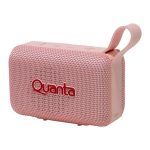 CAIXA DE SOM QUANTA PORTATIL QTSPS80 SOUNDWAVE 8W ROSA