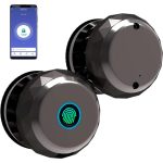 FECHADURA ELETRONICA JOOG SMART LOCK 2303TY-F BLACK 4912309