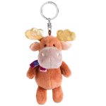 CHAVEIRO DE PELUCIA NICI MOOSE THURE 10CM 49301