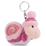 CHAVEIRO DE PELUCIA NICI CARACOL PINK SEA 10CM 49303