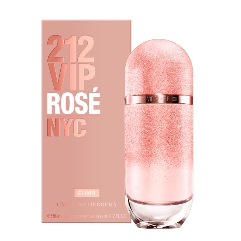 PERFUME FEMININO CAROLINA HERRERA 212 VIP ROSE ELIXIR EDP 80 ML