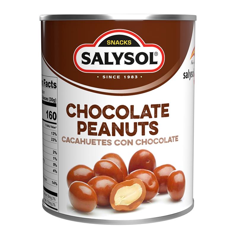 AMENDOINS SALYSOL COM CHOCOLATE EM LATA 60G