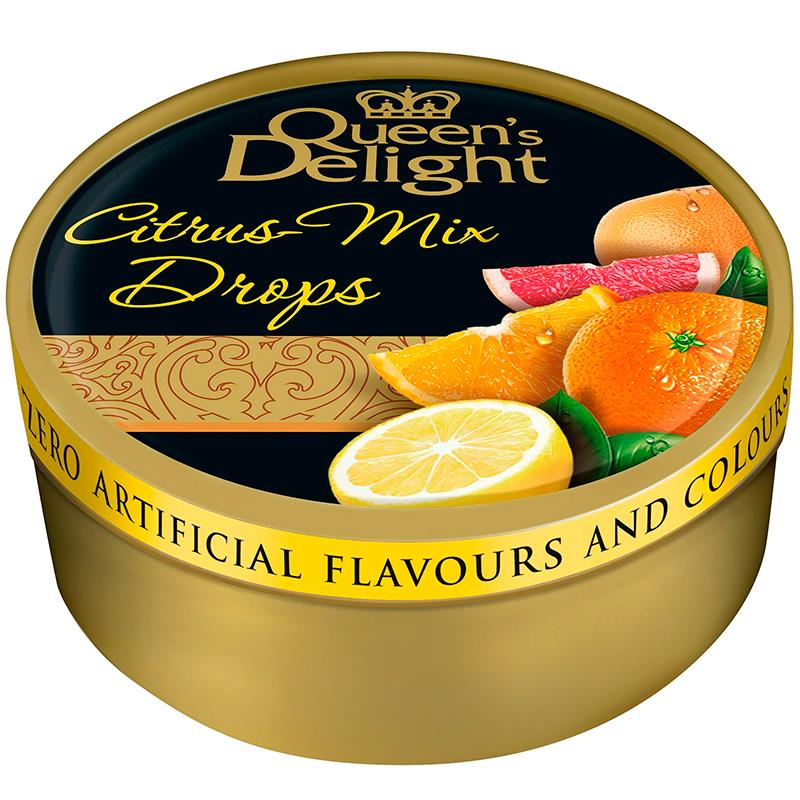 BALAS RAGOLDS QUEENS DELIGHT CITRUS MIX LATA 150G