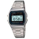 RELOGIO DIGITAL UNISEX CASIO A158WA1DF PRATA