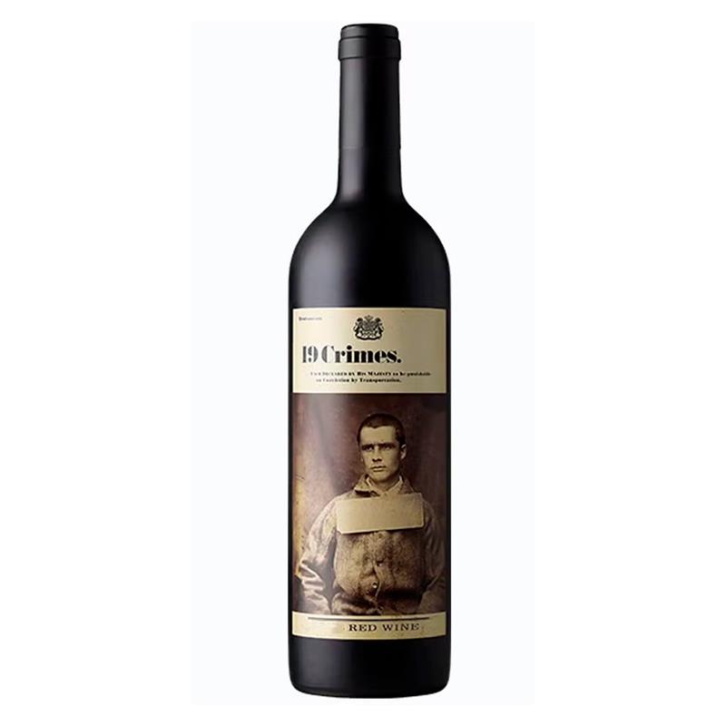 VINHO TINTO 19 CRIMES AUTRALIA BEHIND BARS 750ML 13.5%