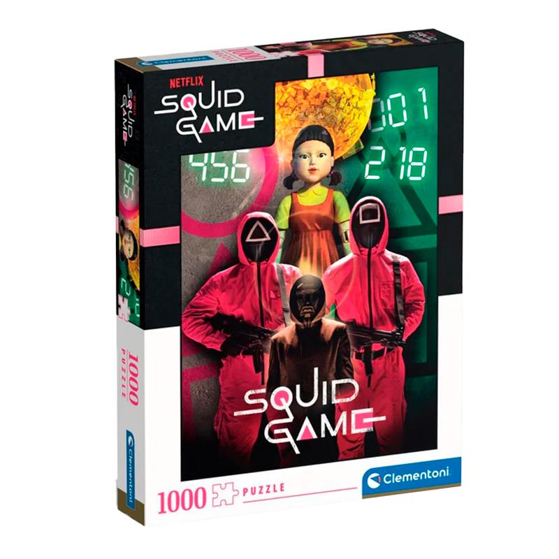 QUEBRACABECA CLEMENTONI ROUND 6 SQUID GAME 1000 PECAS