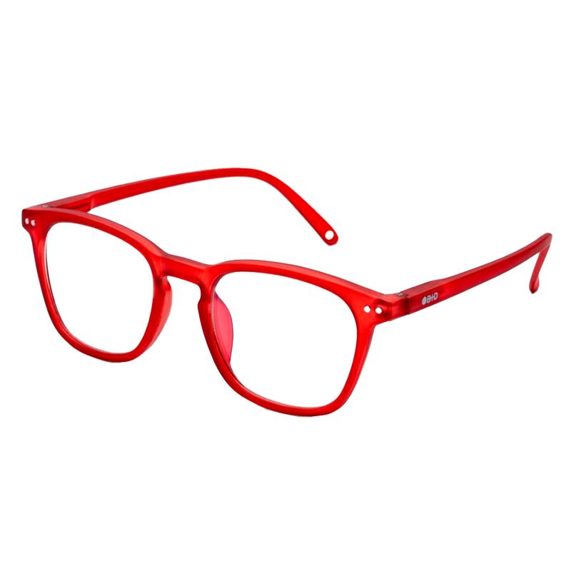 OCULOS DE LEITURA B+D CUBE C/CORRECAO +2.00 2225-14-20 VERMELHO