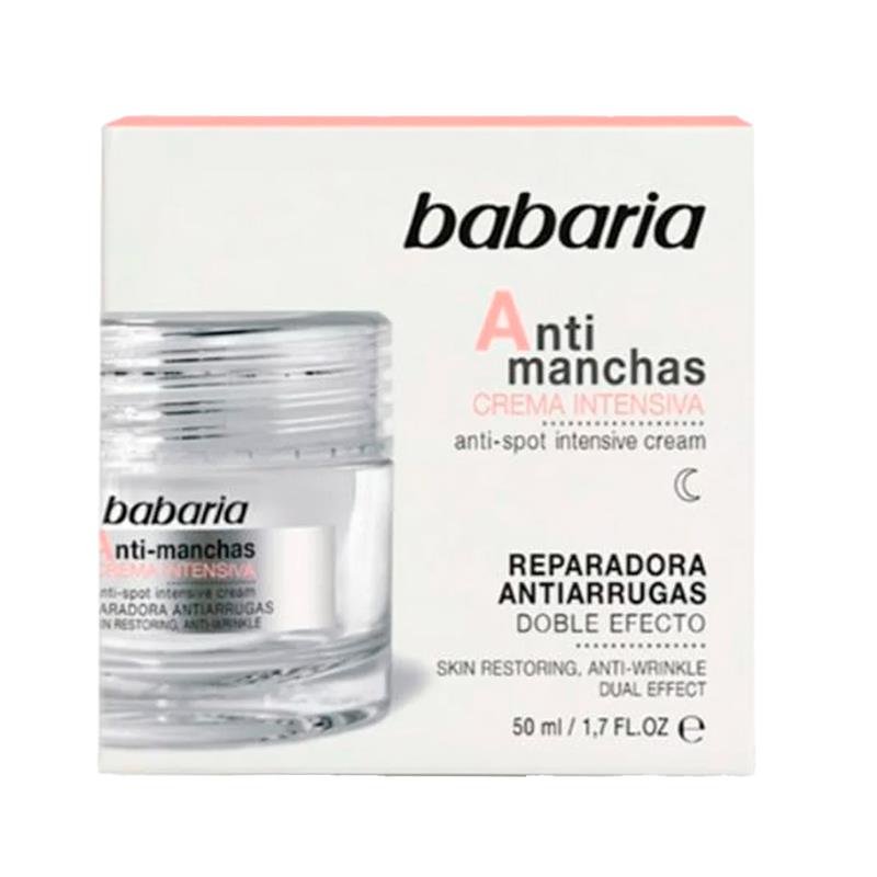 CREME FACIAL BABARIA INTENSIVO ANTIMANCHAS 50 ML