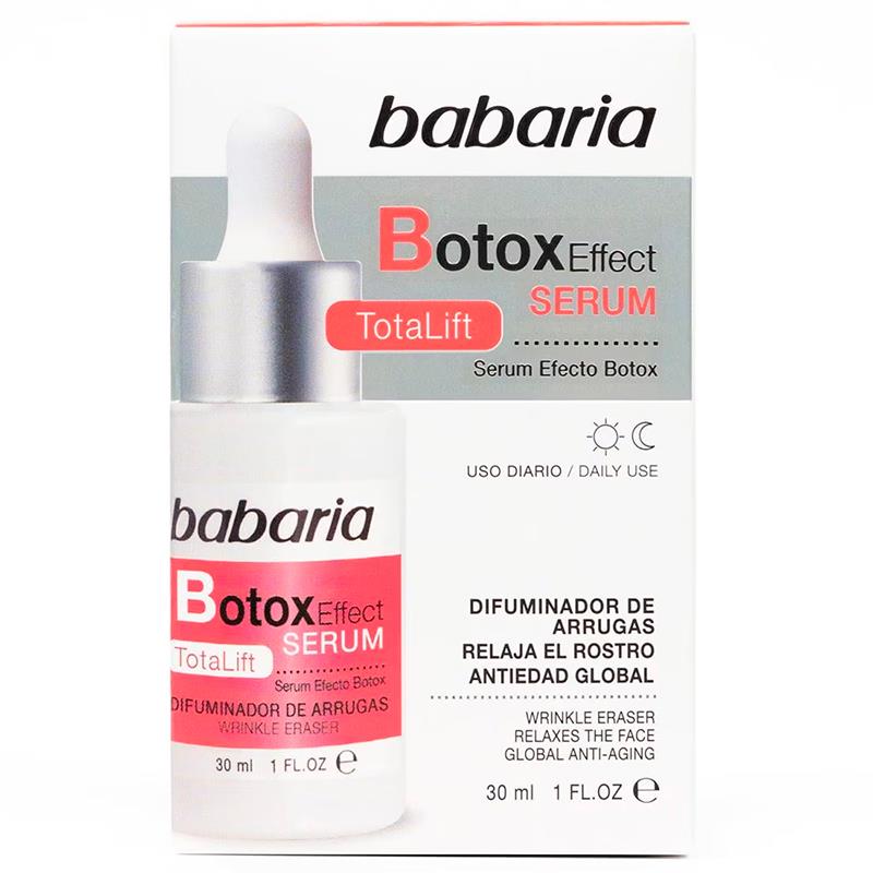 SERUM FACIAL BABARIA EFEITO BOTOX 30ML