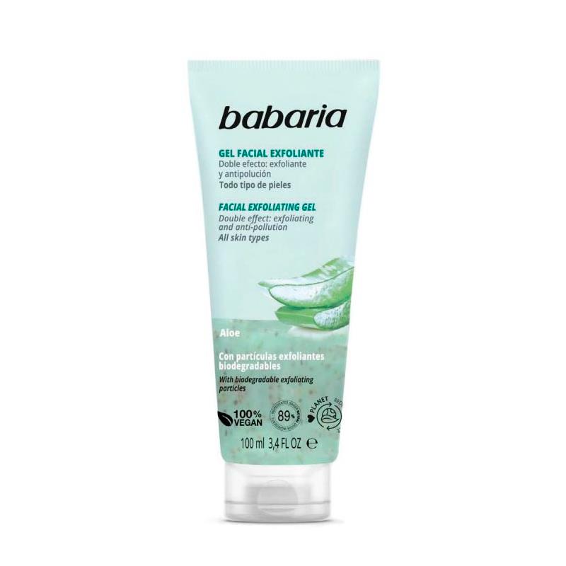 GEL ESFOLIANTE BABARIA FACIAL ALOE 100ML