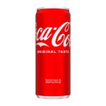 REFRIGERANTE EM LATA COCA COLA ORIGINAL TASTE 330ML
