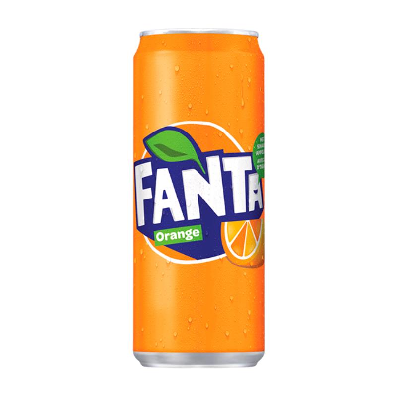 REFRIGERANTE FANTA LARANJA EM LATA 330ML