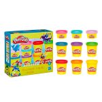 MASSA DE MODELAR F7369 PLAY-DOH CONJUNTO DE 9 ES SORTIDAS