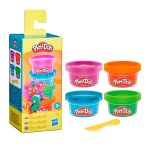 BRINQUEDO HASBRO MASSA DE MODELAR F7172 PLAY-DOH EXPOSITOR 6 4 POTES SORTIDAS