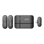 MICROFONE JOOG PORTATIL SEM FIO PARA CELULAR TYPEC JM3 2.4GHZ