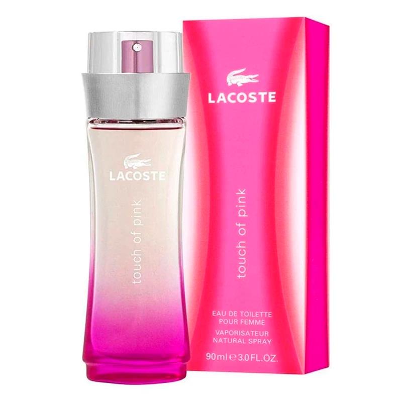 PERFUME FEMININO LACOSTE TOUCH OF PINK EDT 90ML