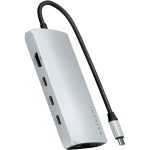 ADAPTADOR SATECHI HUB TIPOC MULTIPORT STP8KES SILVER