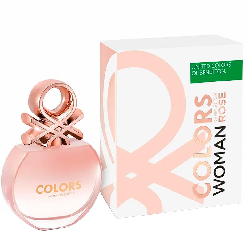 AGUA DE COLONIA BENETTON COLORS ROSE EDT 80ML