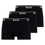 CUECA HUGO BOSS MASC ADULTO 3UNI TAM L BRANCO/CINZA/PRETO