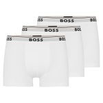 CUECA HUGO BOSS 50475274 100E TRUNK MASC ADULTO BRANCO TAM XXL