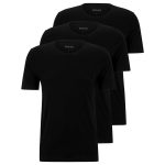 KIT CAMISETA HUGO BOSS 50475284 001B MASC ADULTO MC PRETO TAM M