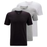 KIT CAMISETA HUGO BOSS 50475284 999BMASC ADULTO MC COLORIDO TAM M