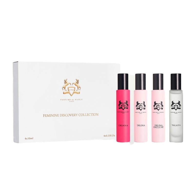 KIT FEMININO PARFUMS DE MARLY ORIANA DELINA DELINA EXCLUSIF VALAYA EDP 4X10ML