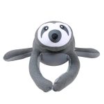 ALMOFADA FOM BICHINHO PREGUICA ZE MOLEZA MINI CINZA