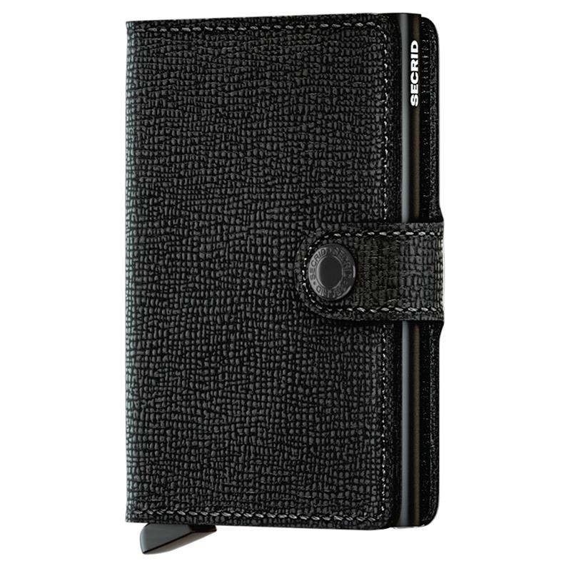 MINI CARTEIRA SECRID MASCULINO CRISPLE BLACK