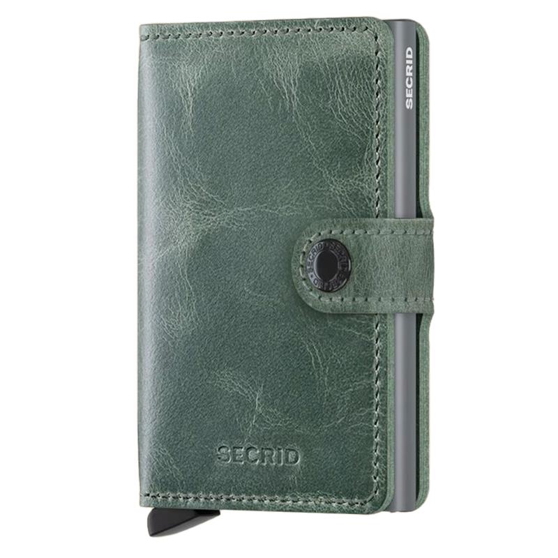 MINI CARTEIRA SECRID UNISSEX VINTAGE SAGE VERDE