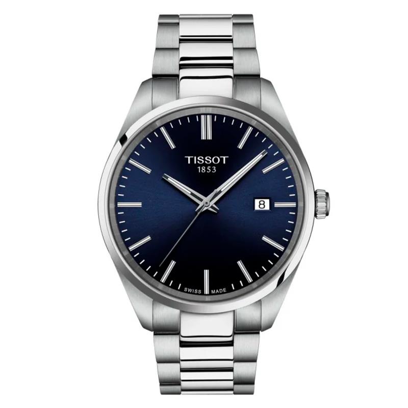 RELOGIO TISSOT T1504101104100 T CLASSIC PRATA/AZUL
