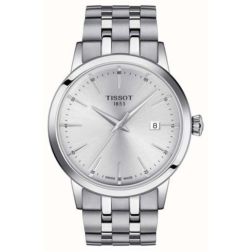 RELOGIO TISSOT T1294101103100 T CLASSIC PRATA/BRANCO