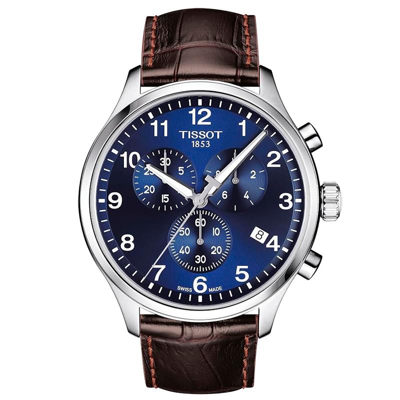 RELOGIO TISSOT T1166171604700 T SPORT XL PRETO/PRATA/AZUL