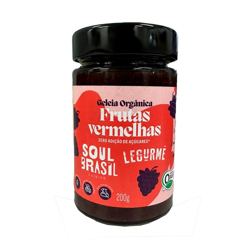 GELEIA SOUL BRASIL DE ACAI COM BANANA ORGANICA 200G
