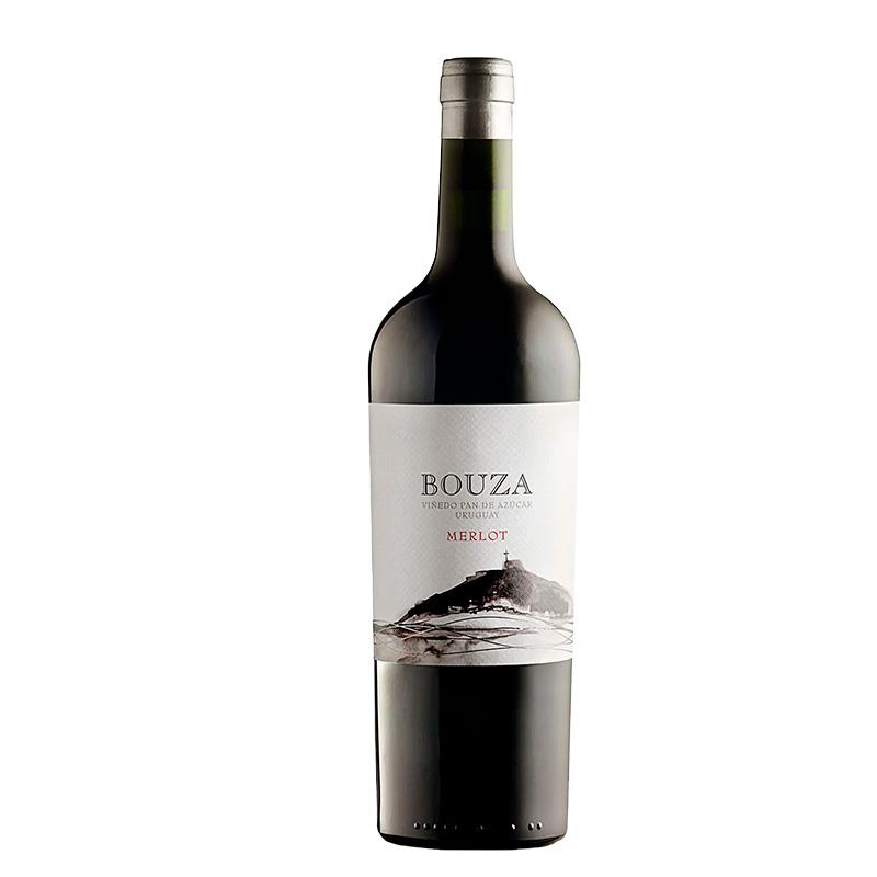VINHO TINTO BOUZA MERLOT PAN DE AZUCAR 750ML 15% 2020