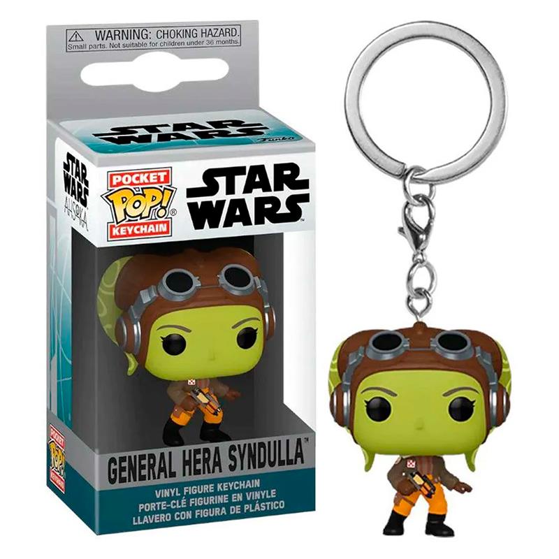 CHAVEIRO FUNKO POP KEYCHAIN STAR WARS GENERAL HERA SYNDULLA 76475