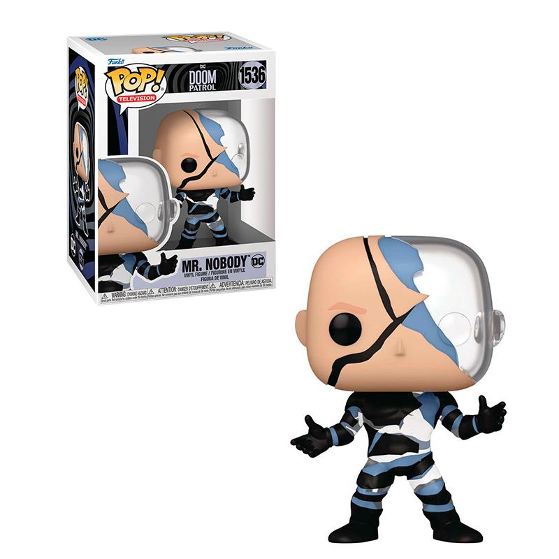 BONECO FUNKO POP TELEVISION DC DOOM PATROL MR. NOBODY GLOWS IN THE DARK 1536