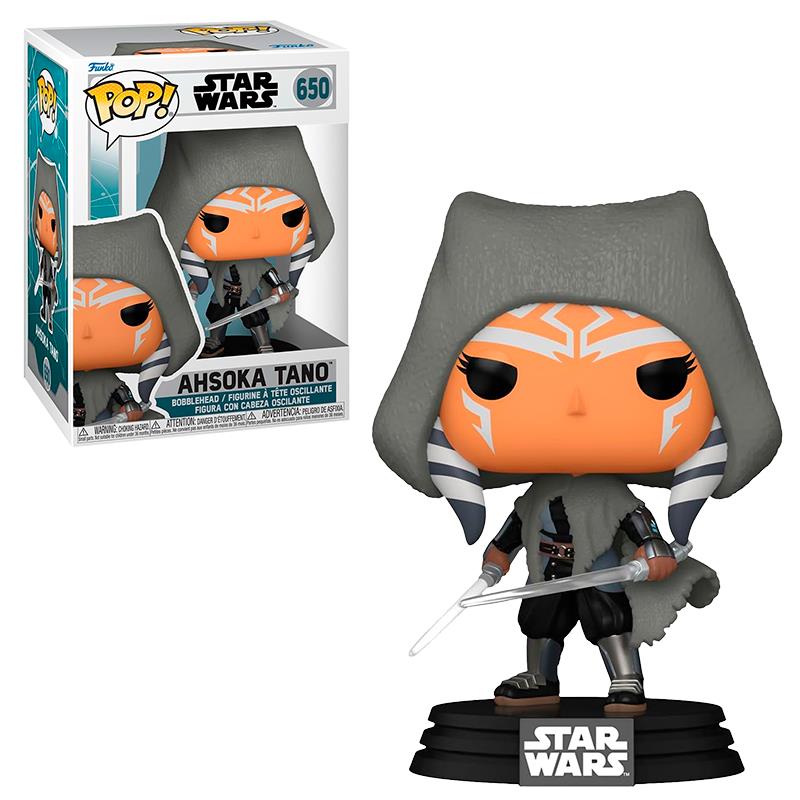 BONECO FUNKO POP STAR WARS AHSOKA TANO 650