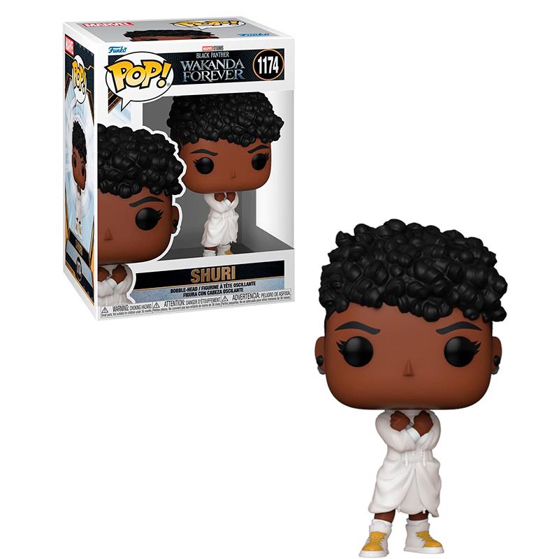 BONECO FUNKO POP MARVEL BLACK PANTHER WAKANDA FOREVER SHURI 1174