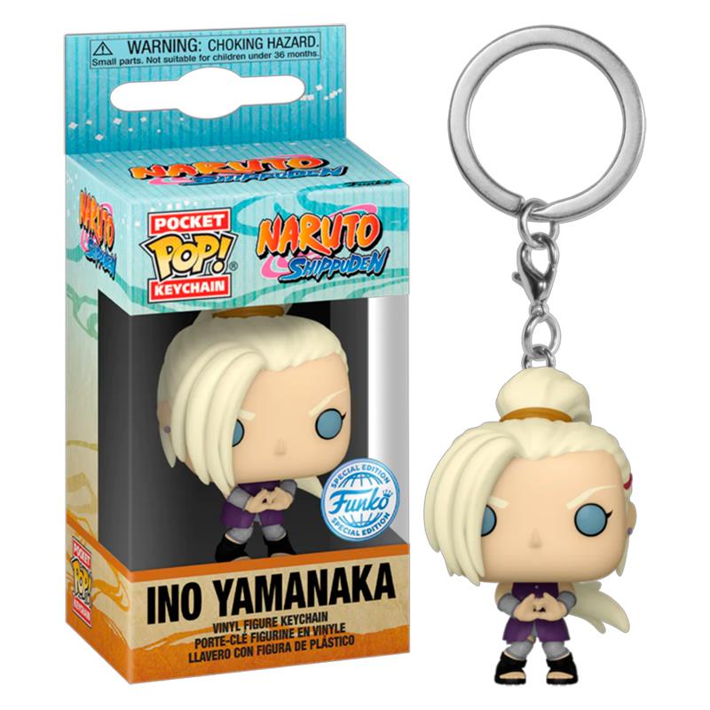 CHAVEIRO FUNKO POP KEYCHAIN POCKET NARUTO SHIPPUDEN INO YAMANAKA SPECIAL EDITION 76744